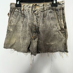 Vintage Jason Daniel’s gray acid wash Jean shorts